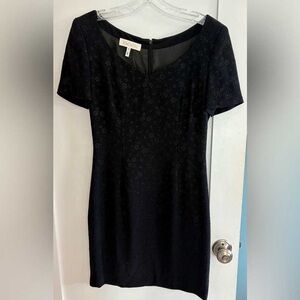 Black Short Sleeve Dress